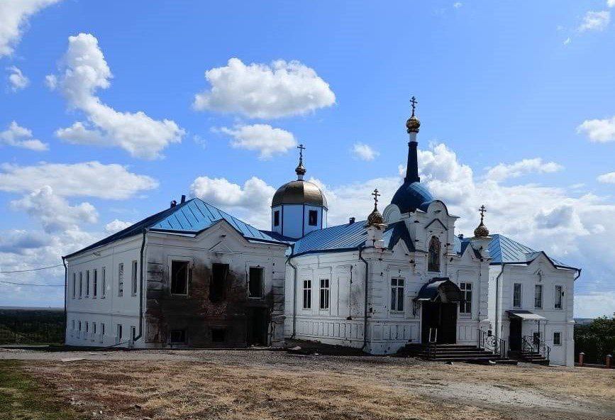 Два храма Горнальского монастыря в Курской области разрушены под обстрелами ВСУ