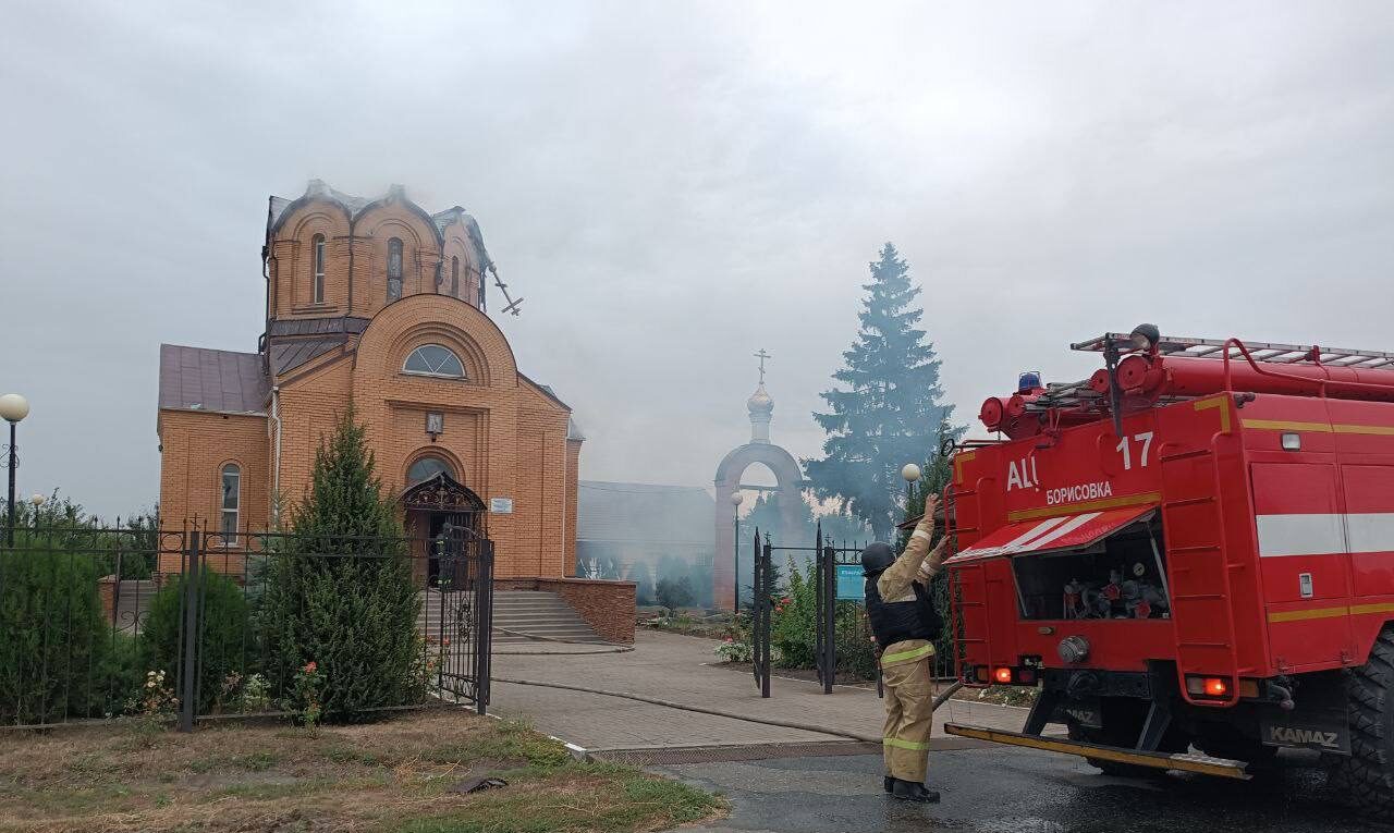 В результате атаки ВСУ поврежден храм святителя Николая Мирликийского в селе Грузское Белгородской области