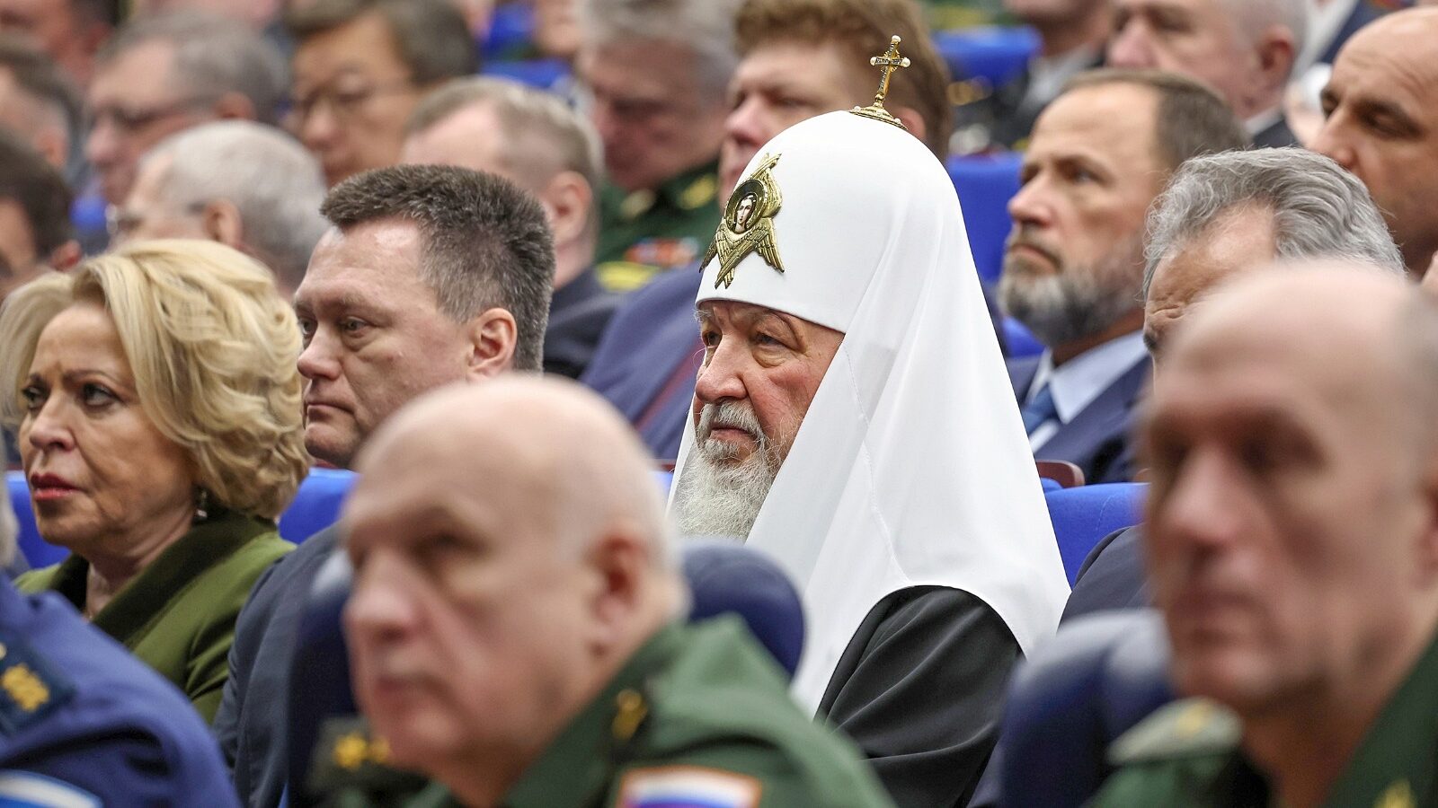 Святейший Патриарх Кирилл принял участие в расширенном заседании коллегии Министерства обороны России