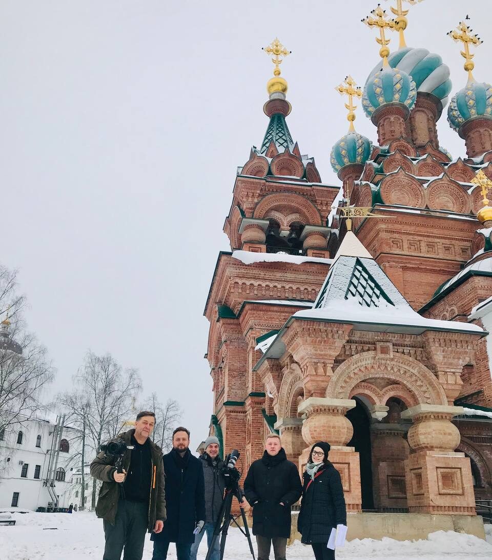 В день памяти святителя Спиридона Тримифунтского в Николо-Сольбинский монастырь приехала съемочная группа телеканала «СПАС» 