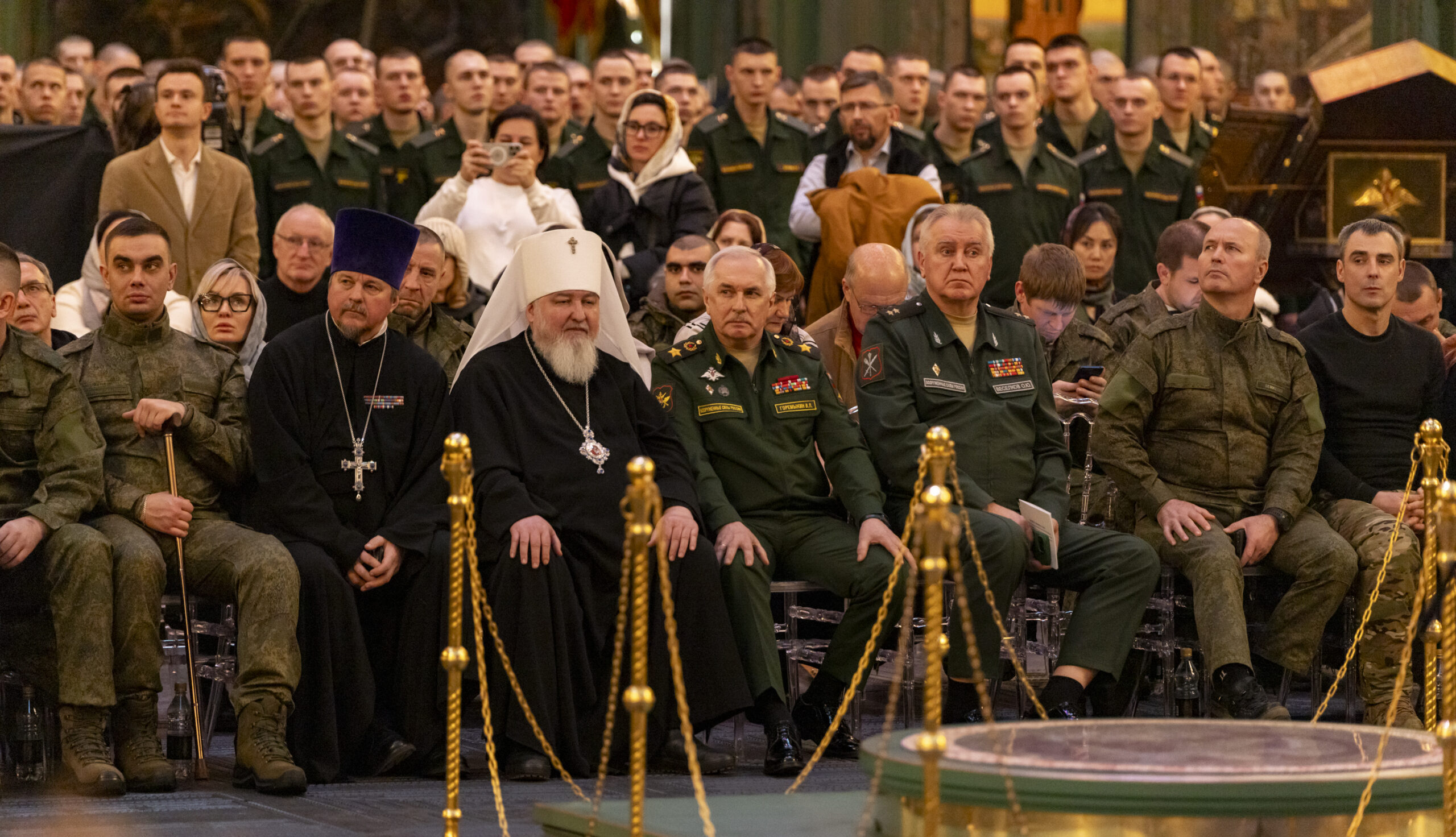 В Главном храме Вооружённых сил России прошёл четвёртый Рождественский хоровой собор