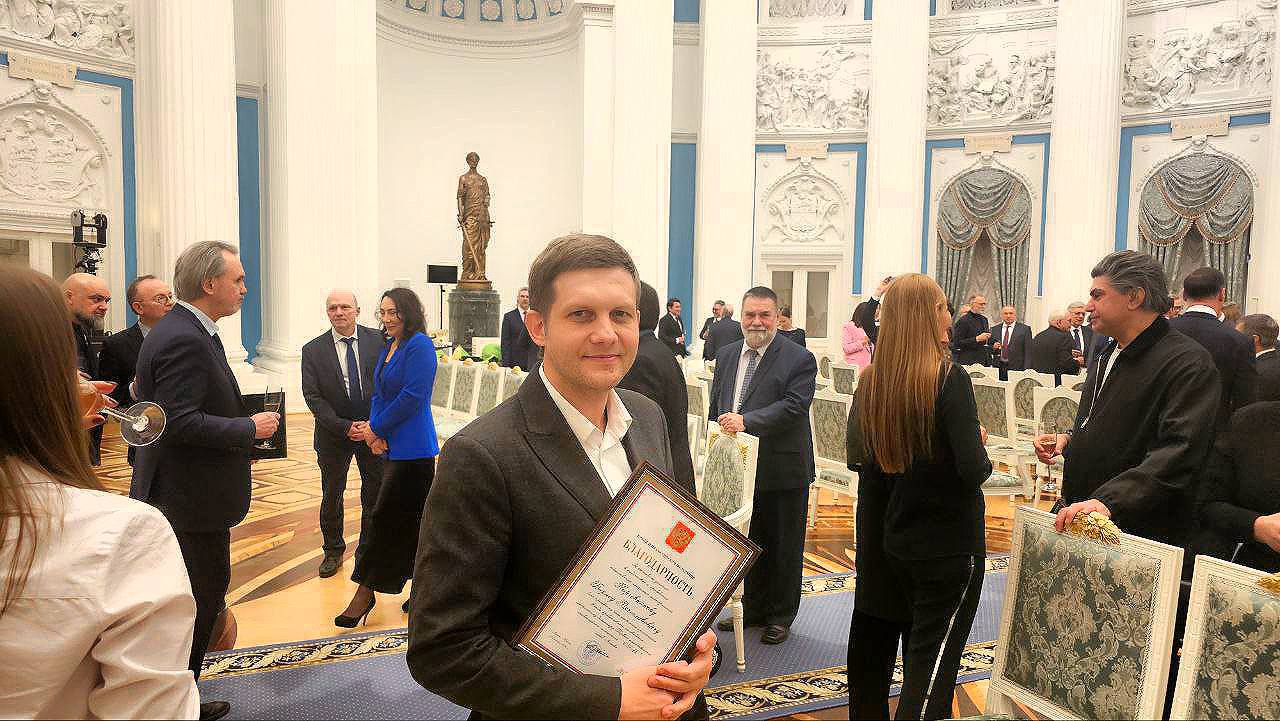 Президент России наградил Благодарностью генерального директора телеканала «СПАС» Бориса Корчевникова