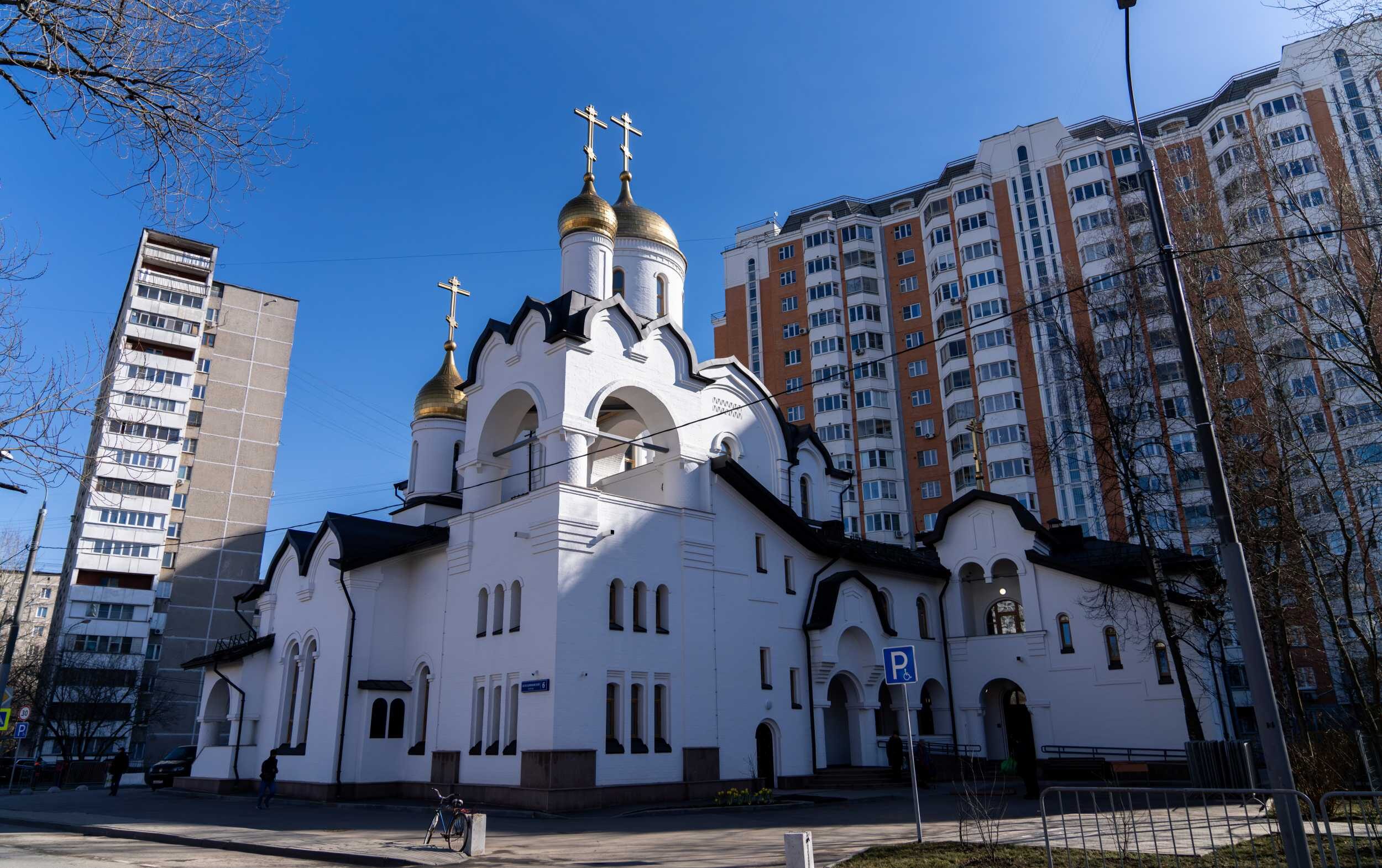 Предстоятель Русской Церкви освятил храм блаженной Ксении Петербургской в Бескудникове г. Москвы