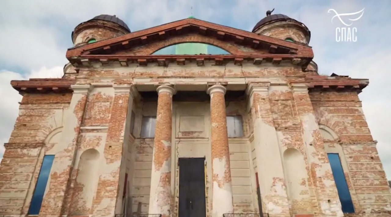 Храм Живоначальной Троицы в глубинке Ульяновской области — новая точка на карте поруганных святынь, о которых рассказывает проект «СПАСА» Дорога