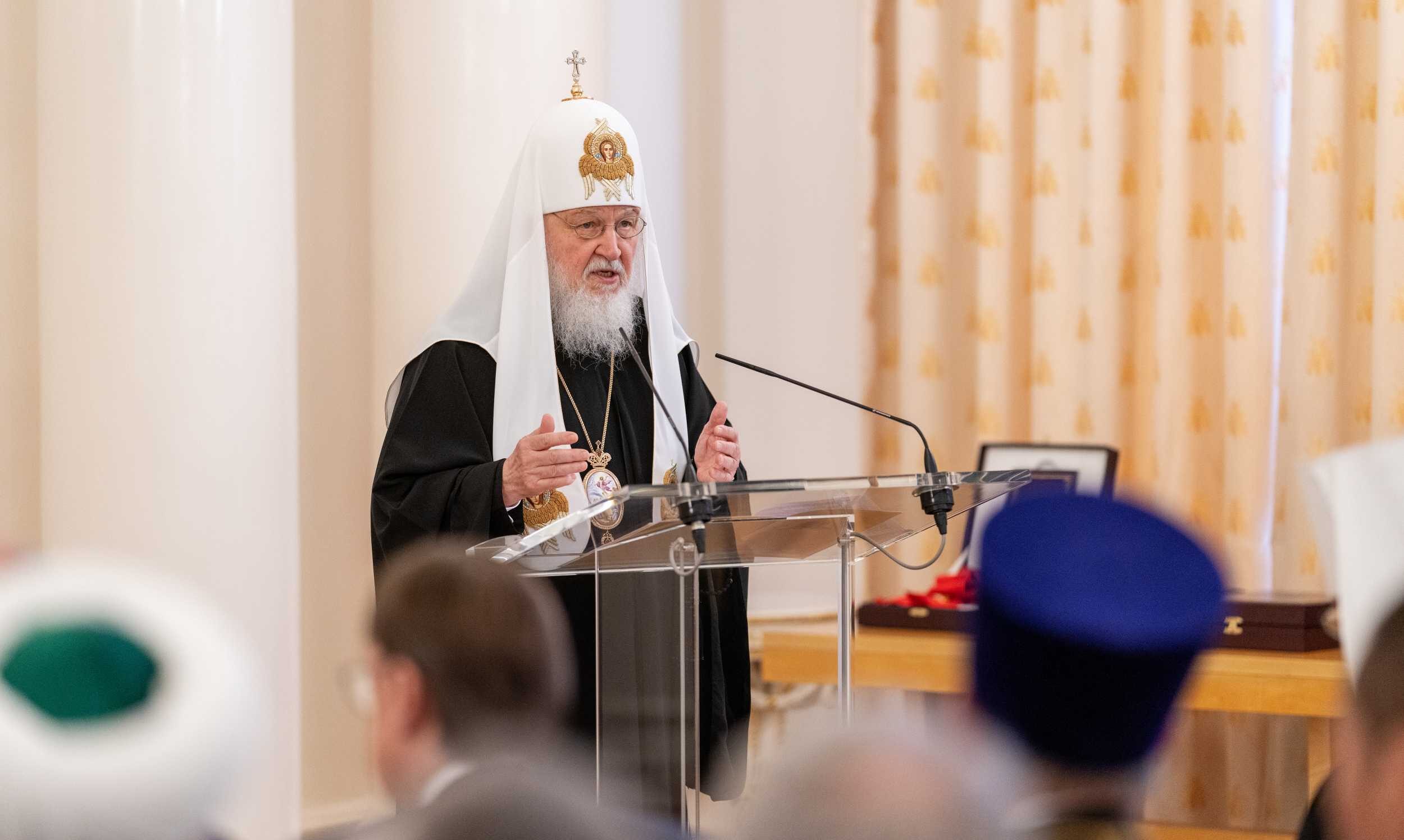 Предстоятель Русской Православной Церкви принял участие в Пасхальном приеме в Министерстве иностранных дел России