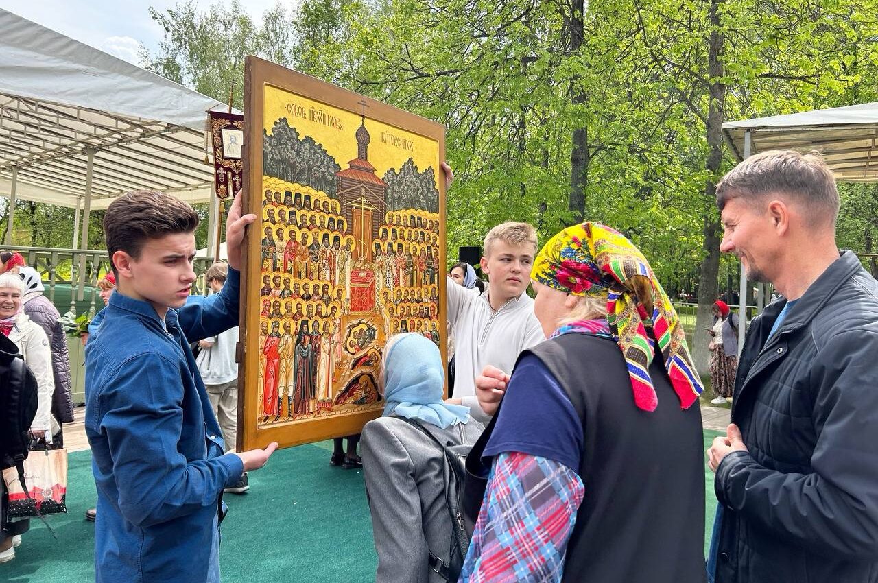 На Бутовском полигоне состоялась Божественная Литургия под открытым небом в память о Бутовских новомучениках