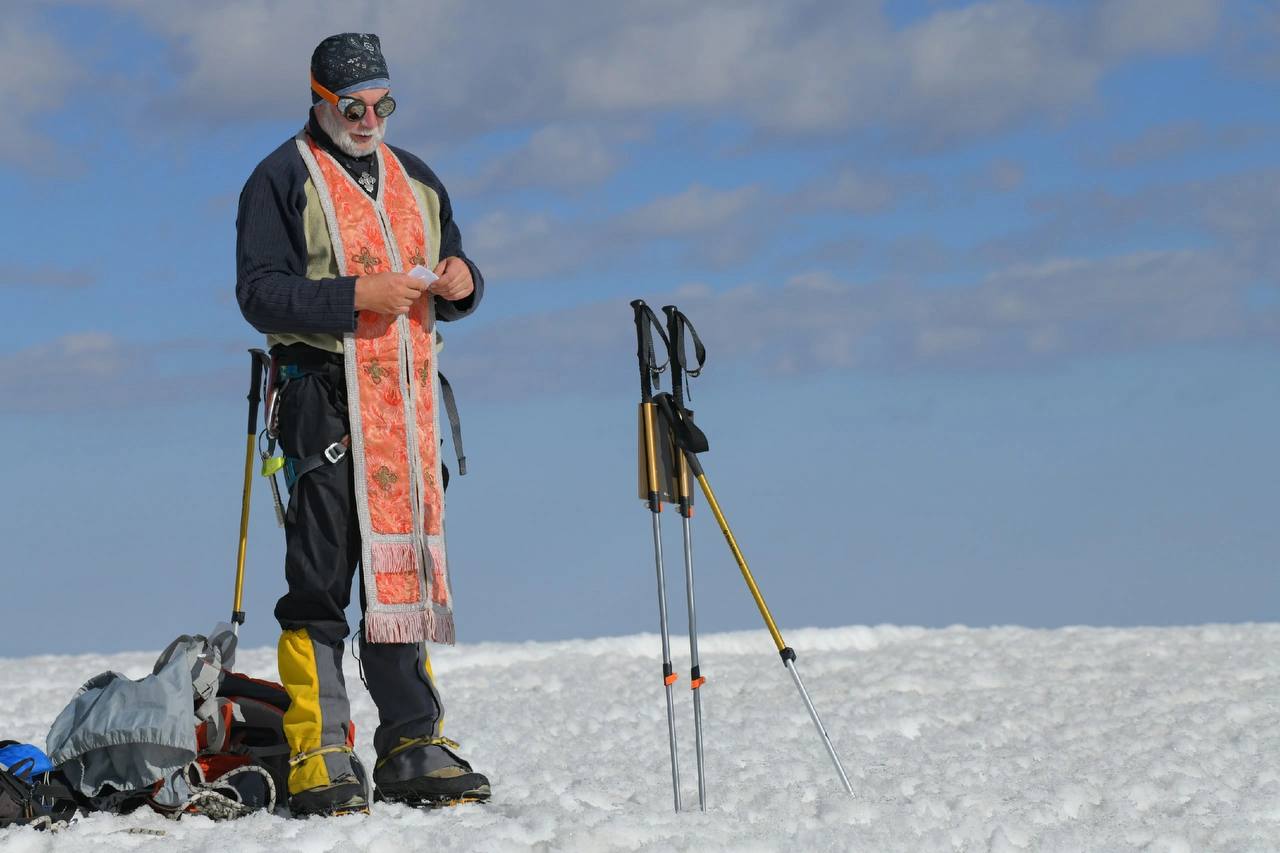 В горах Монголии совершен молебен равноапостольному князю Владимиру