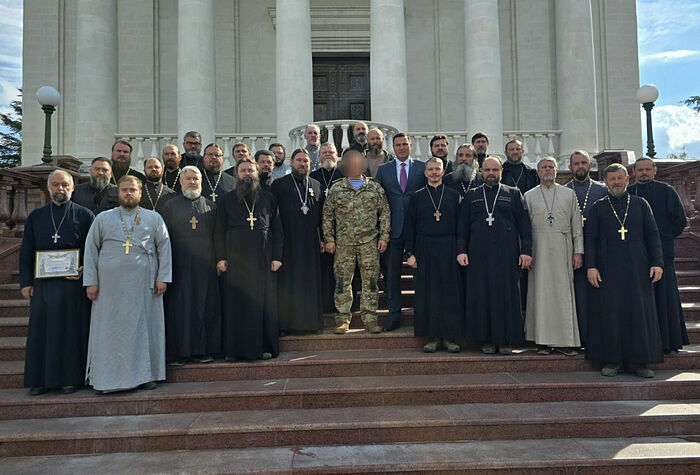 В Крыму проходят сборы военных священников группировки «Днепр»