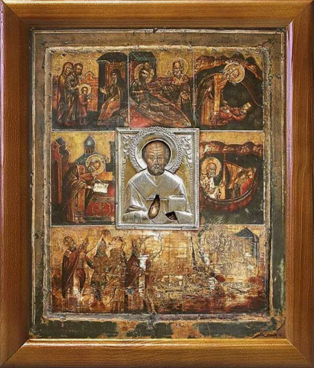 Открылась точная дата написания древнего образа Великорецкой иконы святителя Николая