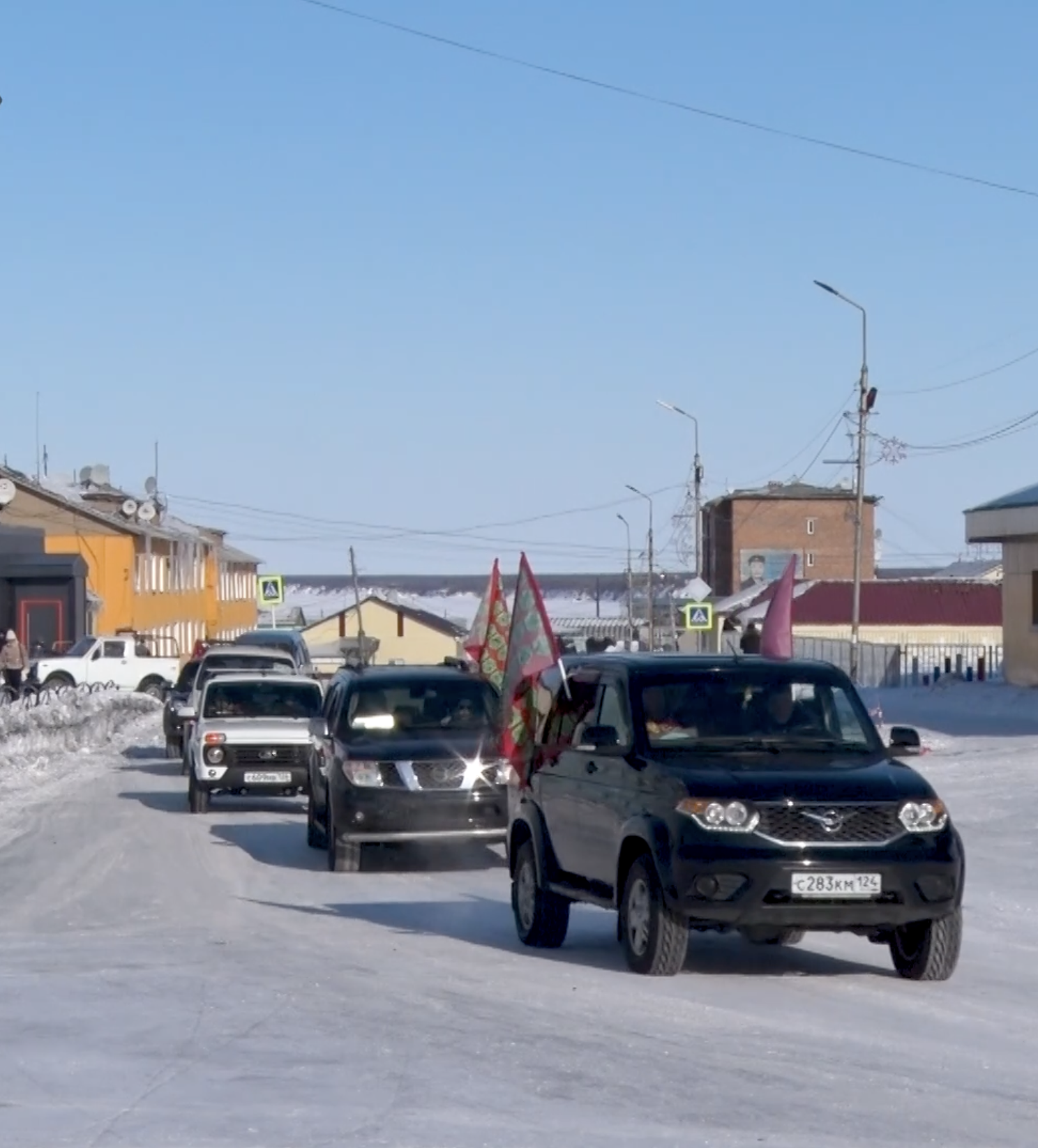 В селе Хатанга прошёл Крестный ход с последующим показом фильма «Святой Фёдор Томский. Тайна сибирского старца»