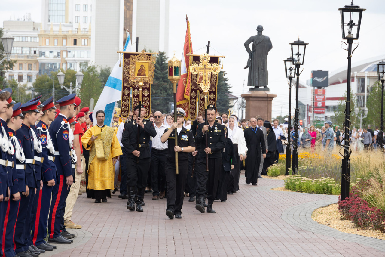 В Саранске прошли торжества по случаю 25-летия прославления праведного воина Феодора Ушакова
