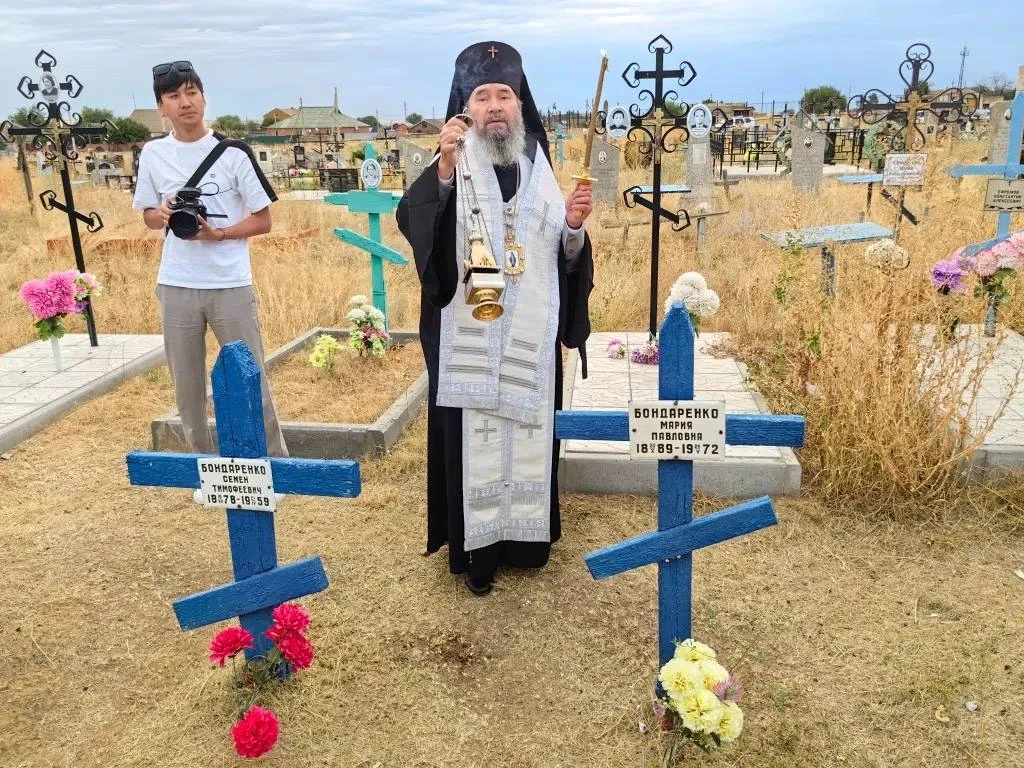 В Калмыкии перезахоронят останки свидетеля Явления Христа Спасителя